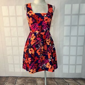 Shoshanna Floral Fit and Flare Dress Size 2